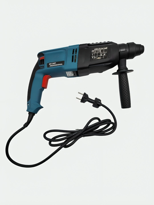 Perforator SDS PLUS, 26 mm, 800 Vt, 900 aylanish/min, 5 bur to'plamda