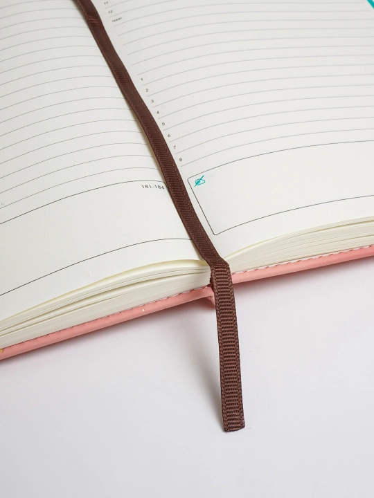 Bloknot A5, kundalik, qulf va kaliti bilan, planner
