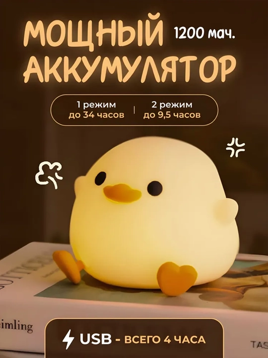Simsiz tungi chiroq, stol chirog‘i, uy va yotoqxona uchun