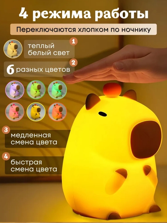 Simsiz tungi chiroq, stol chirog‘i, uy va yotoqxona uchun