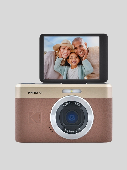 Kodak Pixpro C1 — компактная экшн-камера с HD-видео, влагозащитой и стильным дизайном