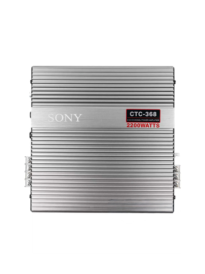 Sony CTC-3680 мощностью 2200 Вт макс, автомобильный двухканальный усилитель