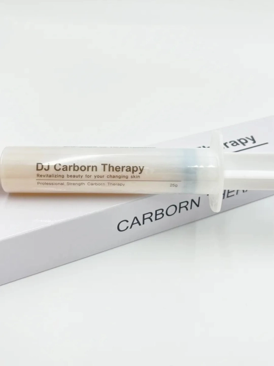Kарбокситерапия набор масок для лица DJ Carborn Therapy, гелей с углеродом + масок