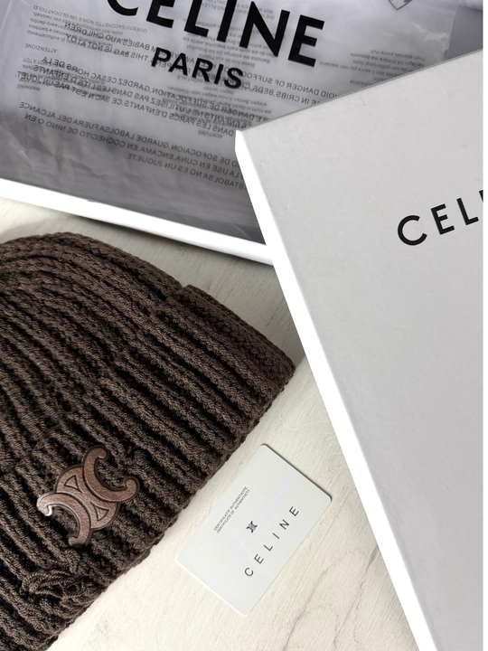 Вязаная шапка CELINE
