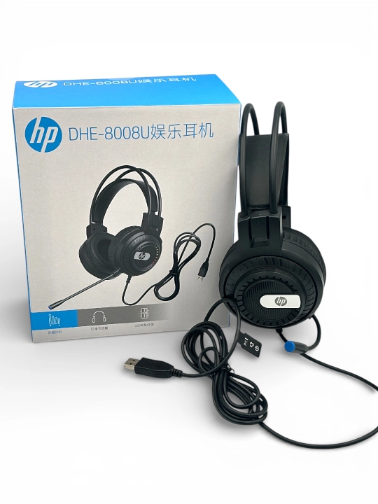 O'yin garniturasi HP DHE-8008U USB, H220 RGB, DHE-8001U (LED), DHE-8015U USB, H100 (RGB) - 