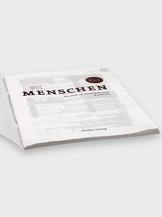Nemis tili kursi Menschen Kursbuch Arbeitsbuch A1.1