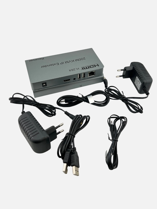 HDMI H.264 200M KVM IP Extender Receiver (qabul qilgich)