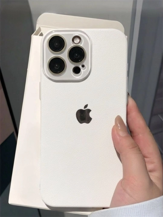 Чехол на iPhone 14, 15, 16, 17, Pro, Max, Plus, Air, цветной, кожаный