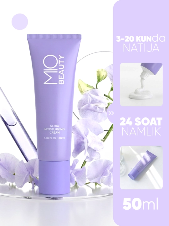 Ультра увлажняющий крем для лица, 50мл, MIO BEAUTY
