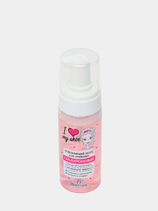 Освежающий мусс для умывания Floresan, I Love my skin, 150 мл