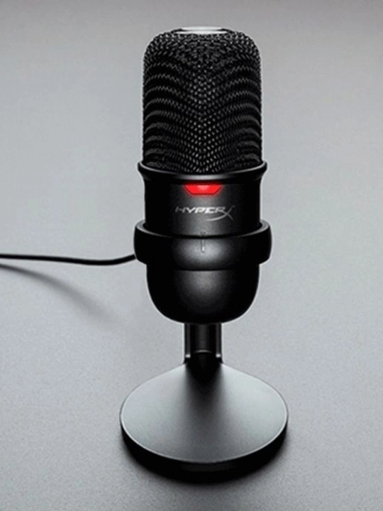 HyperX SoloCast — качественный USB микрофон для стримов и записи - 