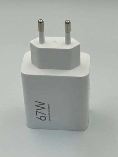 Адаптер Xiaomi 67 Вт — быстрая зарядка PD USB-C, супер-заряд - 