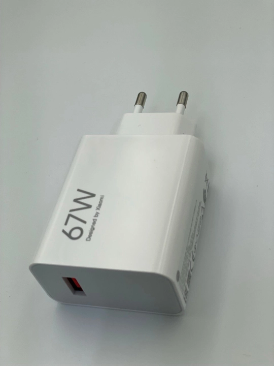 Адаптер Xiaomi 67 Вт — быстрая зарядка PD USB-C, супер-заряд