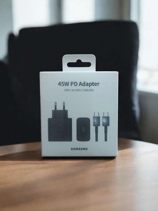 45Вт Быстрое зарядное — для Samsung, Xiaomi, Huawei, USB‑C 45W