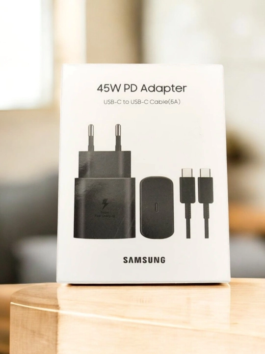 45Вт Быстрое зарядное — для Samsung, Xiaomi, Huawei, USB‑C 45W