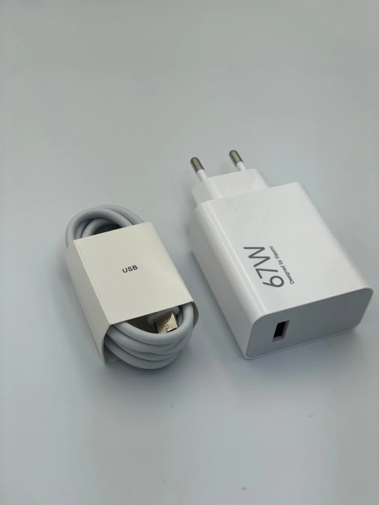 Xiaomi 67 W adapteri - PD USB-C tezkor zaryadlash