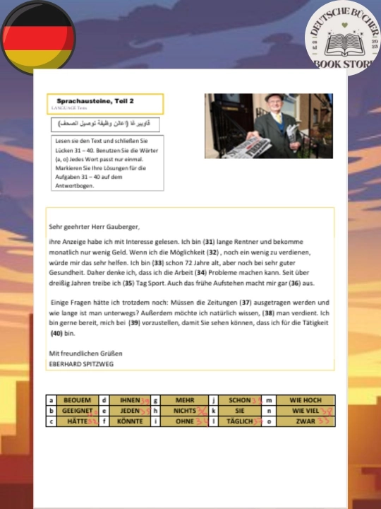 TELC B1 – Nemis tili imtihoniga samarali tayyorlov kitobi (CDsiz)