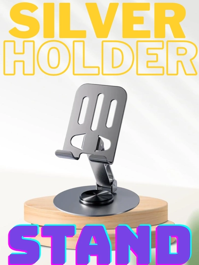 SILVER STAND — металлическая подставка для телефона - 