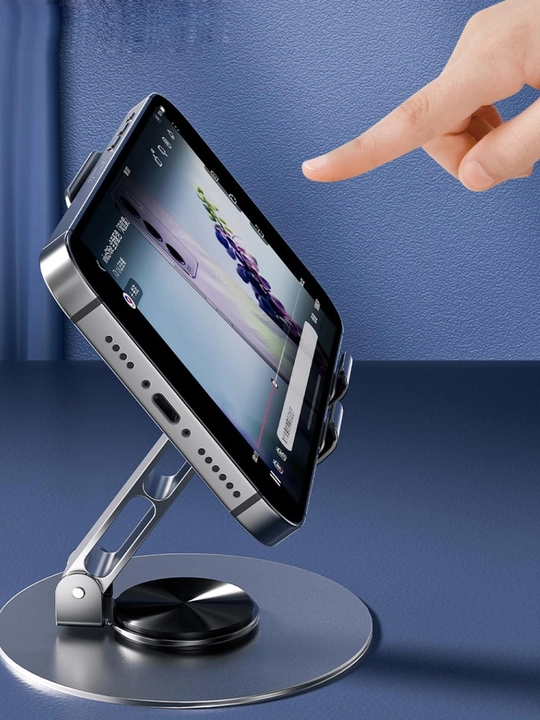 SILVER STAND — металлическая подставка для телефона