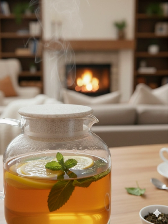 Aroma Glass — shisha choynak (zavarka uchun), 1.9 litr