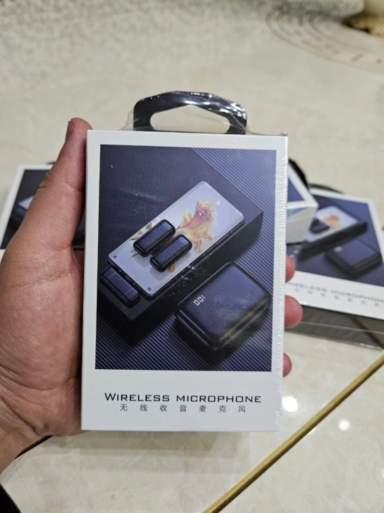 Simsiz petlichka mikrofon telefon uchun, iPhone va Android uchun, AAA