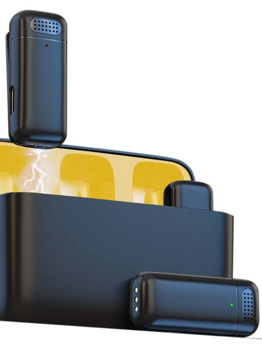 Simsiz petlichka mikrofon telefon uchun, iPhone va Android uchun, AAA