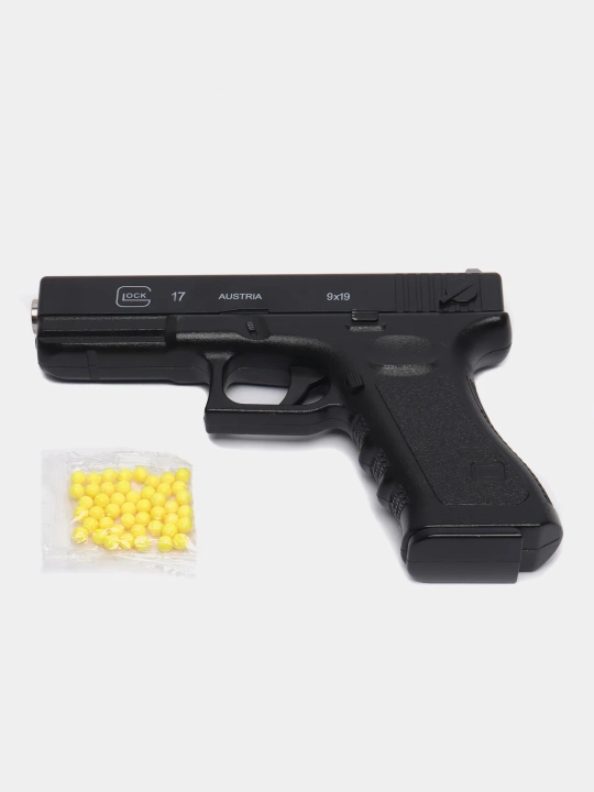 Temir pistolet, o'yinchoq pnevmatik qurol, metal pistolet, Glock bolalar uchun oyinchoqlar