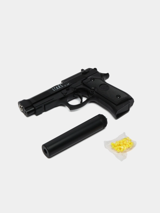 Temir pistolet, o'yinchoq pnevmatik qurol, metal pistolet, Glock bolalar uchun oyinchoqlar