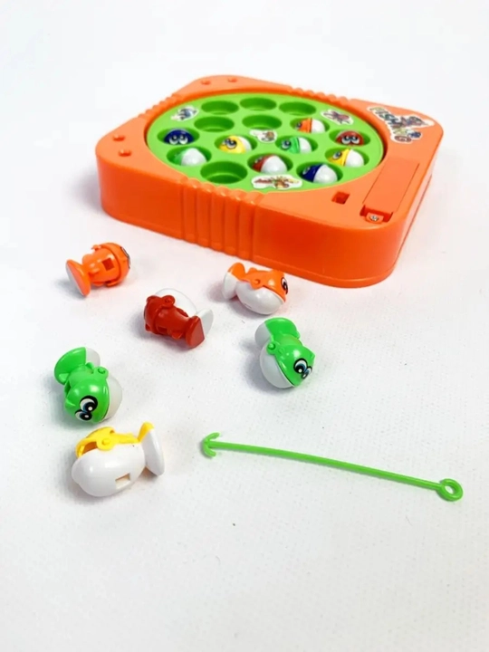 Игрушечная настольная игра Fishing Music, на батарейках, 15 рыбок