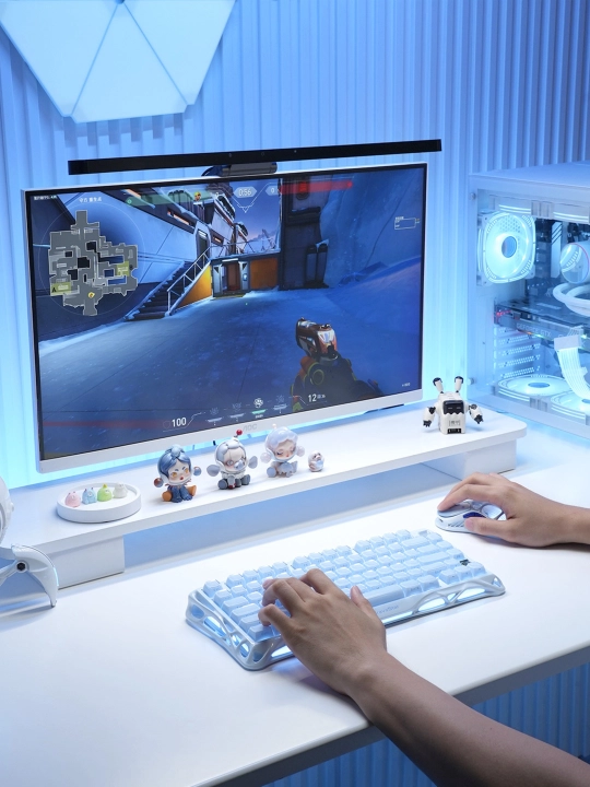Игровая клавиатура GRAVASTAR Mercury K1 Special Edition Ice Blue