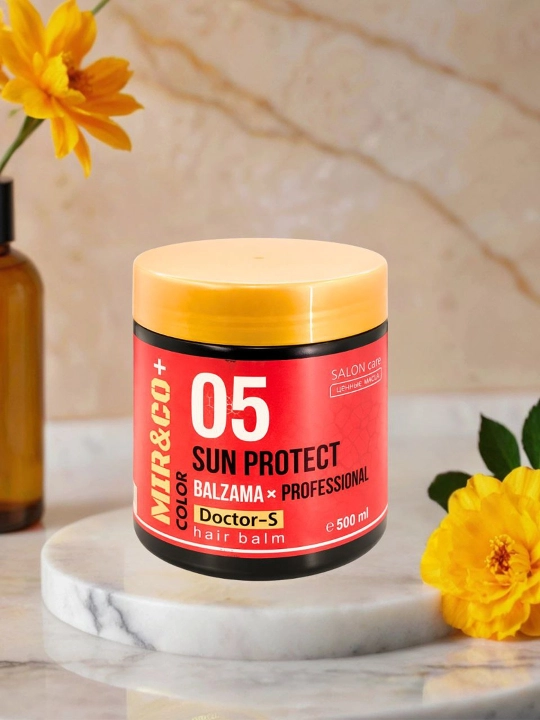 Бальзам для волос MIR&CO DOCTOR-S SUN PROTECT — восстанавливает и придаёт блеск волосам