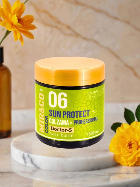 Бальзам для волос MIR&CO DOCTOR-S SUN PROTECT — восстанавливает и придаёт блеск волосам