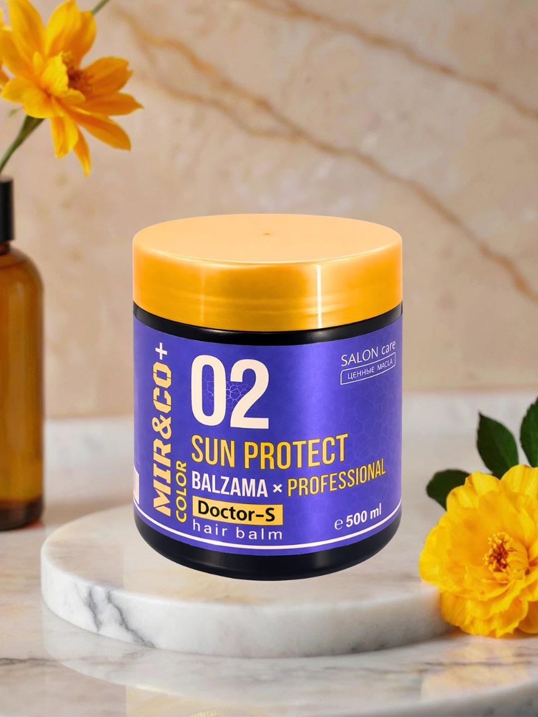 Бальзам для волос MIR&CO DOCTOR-S SUN PROTECT — восстанавливает и придаёт блеск волосам