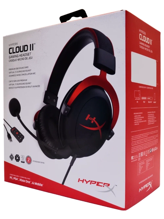 HyperX Cloud II — профессиональная игровая гарнитура