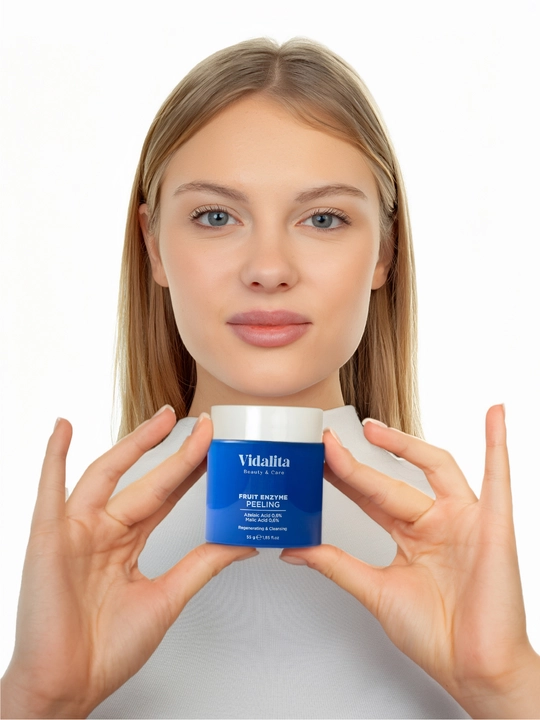 Фруктовый энзимный пилинг VIDALITA, 55 г