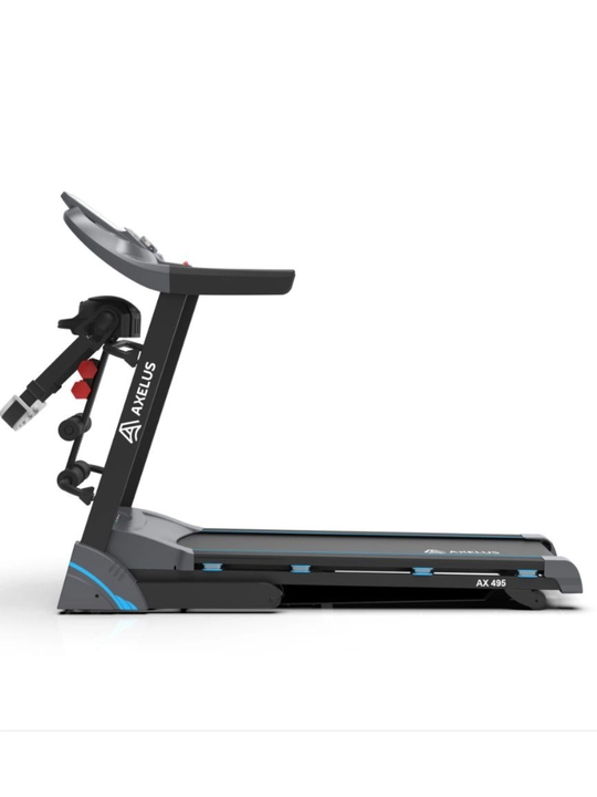 Axelus 495 yugurish yo‘lagi - Dvigatel 2.0 ot kuchi tezligi 0.8 dan 16 km/s Max 120 kg