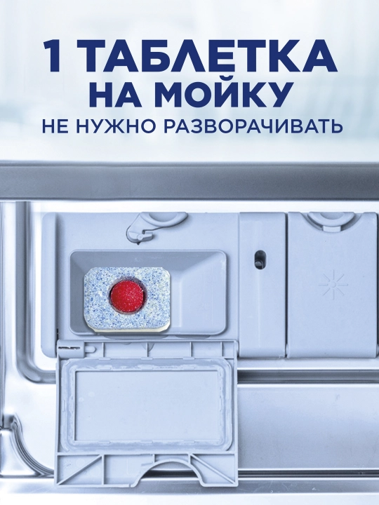 Таблетки для посудомоечных машин Finish Power, 100 таблеток