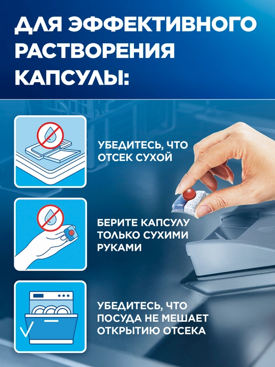 Средство для мытья посуды д/пмм FINISH Quantum, 94 таблетки