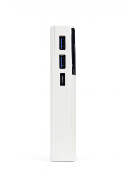 Power bank tashqi akkumulyator, ekranli 12000mah quvvat banki LCD/LED