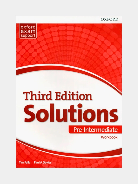 Solutions. Pre-Intermediate. Third Edition. Student's Book+Workbook