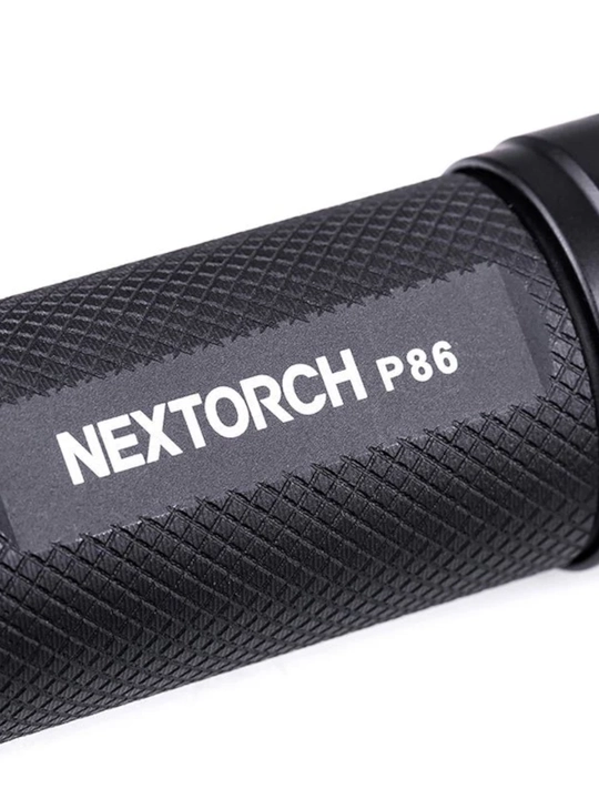 Фонарь ручной NEXTORCH P86 — 1600 люмен, свисток 120 дБ, USB-C, влагозащита IPX7