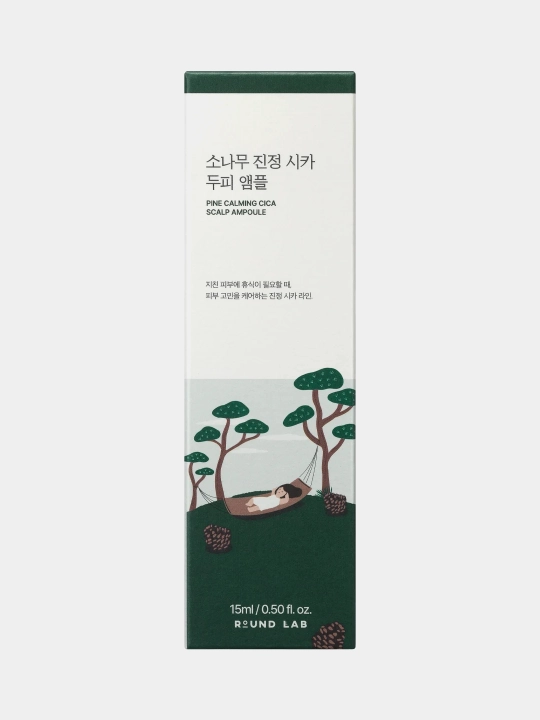 Pine Calming Cica Scalp Ampoule ампула против выпадения волос, 15 мл