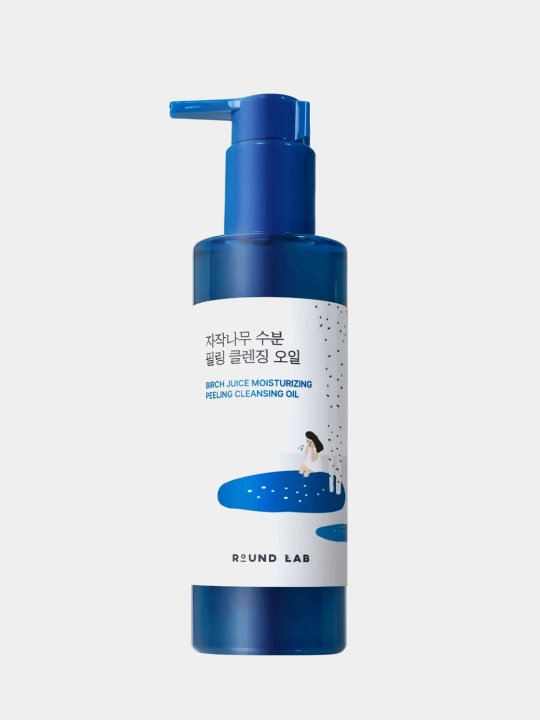 Гидрофильное масло с пилинг эффектом Birch Juice Moisturizing Peeling Cleansing Oil - 