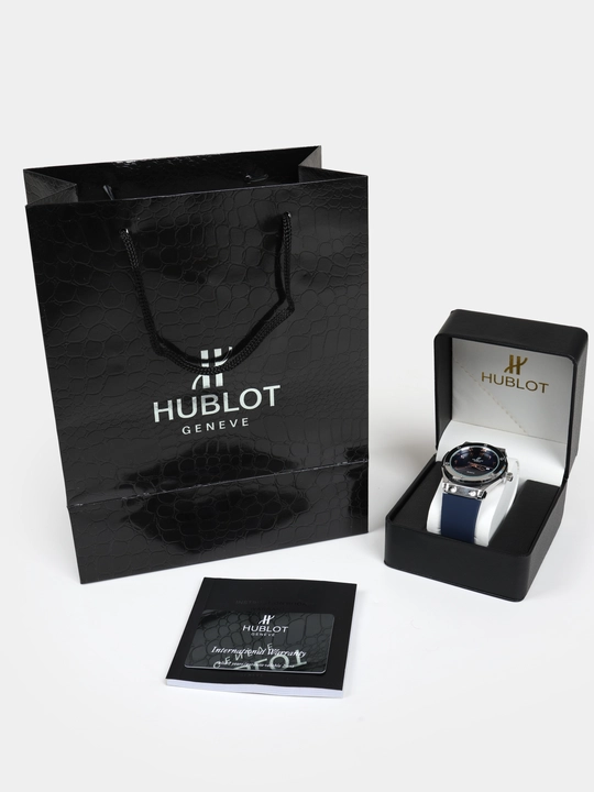 Мужские часы,наручные часы Hublot—подарочная коробка,брендовый пакет,документы в комплекте
