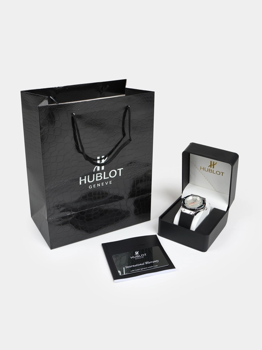 Мужские часы,наручные часы Hublot—подарочная коробка,брендовый пакет,документы в комплекте