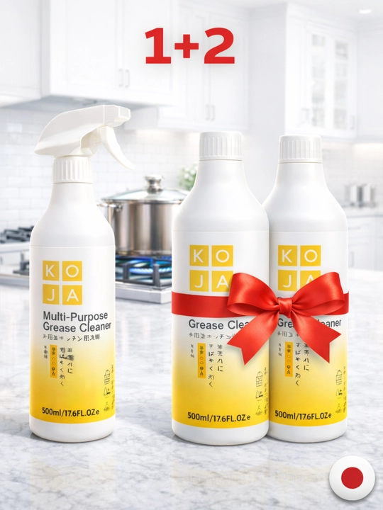 Universal Anti-jir KOJA JAPAN, yog'ni tozalash vositasi, 1.5 litr, 3 x 500 ml - 