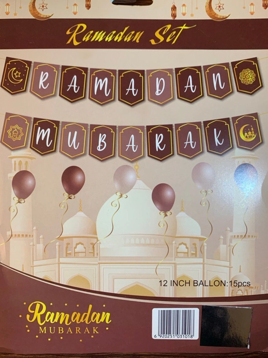 Ramazon Muborak, Ramadan Kareem, Hayit muborak bayram marjon bezaklari dekor EID