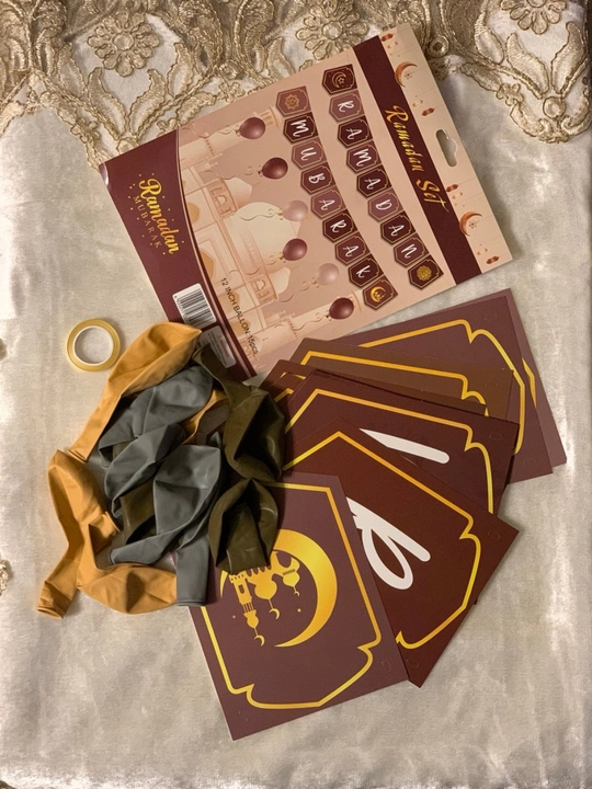 Ramazon Muborak, Ramadan Kareem, Hayit muborak bayram marjon bezaklari dekor EID