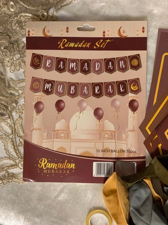 Ramazon Muborak, Ramadan Kareem, Hayit muborak bayram marjon bezaklari dekor EID
