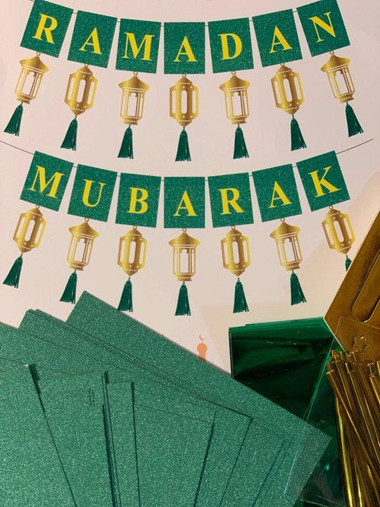 Ramazon Muborak, Ramadan Kareem, Hayit muborak bayram marjon bezaklari dekor EID